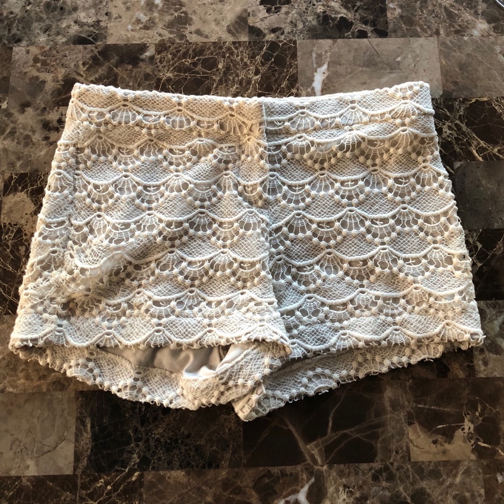 Express Crochet Shorts - Picture 1 of 7